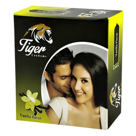 Tiger Condom Vanilla Flavor