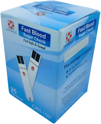 Diabetes Test Strip 25 pice